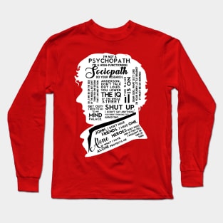 Sherlock Quotes Long Sleeve T-Shirt